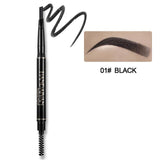 HANDAIYAN Eyebrow Pencil Waterproof Microblading Pen crayon sourcils Black Gray Brown Automatic Eye Makeup Pencil & Brow Brush