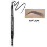 HANDAIYAN Eyebrow Pencil Waterproof Microblading Pen crayon sourcils Black Gray Brown Automatic Eye Makeup Pencil & Brow Brush