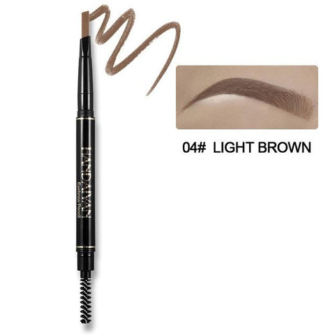 HANDAIYAN Eyebrow Pencil Waterproof Microblading Pen crayon sourcils Black Gray Brown Automatic Eye Makeup Pencil & Brow Brush