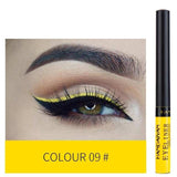 HANDAIYAN Matte Liquid Eyeliner Bright Color Waterproof Eye Liner Pencil Long-Lasting White Eye Liner Pen Eyes Makeup Cosmetics