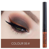 HANDAIYAN Matte Liquid Eyeliner Bright Color Waterproof Eye Liner Pencil Long-Lasting White Eye Liner Pen Eyes Makeup Cosmetics