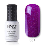 HNM 28 Rough Color 8ML Gel Nail Polish Hybrid Varnish Semi Permanent UV Led Gel Polish Soak Off Lucky Base Top Primer GelLak ink