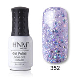 HNM 28 Rough Color 8ML Gel Nail Polish Hybrid Varnish Semi Permanent UV Led Gel Polish Soak Off Lucky Base Top Primer GelLak ink