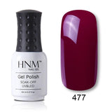 HNM 28 Rough Color 8ML Gel Nail Polish Hybrid Varnish Semi Permanent UV Led Gel Polish Soak Off Lucky Base Top Primer GelLak ink