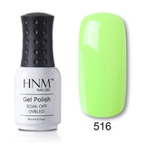 HNM 28 Rough Color 8ML Gel Nail Polish Hybrid Varnish Semi Permanent UV Led Gel Polish Soak Off Lucky Base Top Primer GelLak ink