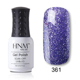 HNM 8ML 28 Rough Color Nail Polish Hybrid Varnish Lucky Lacquer GelLak Gelpolish Semi Permanent Stamping Primer Enamel Soak Off