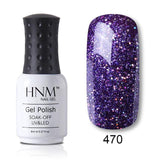 HNM 8ML 28 Rough Color Nail Polish Hybrid Varnish Lucky Lacquer GelLak Gelpolish Semi Permanent Stamping Primer Enamel Soak Off