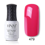 HNM 8ML 28 Rough Color Nail Polish Hybrid Varnish Lucky Lacquer GelLak Gelpolish Semi Permanent Stamping Primer Enamel Soak Off