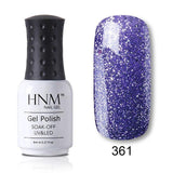 HNM 8ML Color UV Gel Nail Polish 28 Color LED Lamp Paint GelLak Soak Off Gelpolish Semi Permanent Hybrid Varnish Lucky Lacquer
