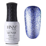 HNM 8ML Glitter Bling Nail Polish Soak Off Stamping Paint Nail Gelpolish Nail Art Vernis a Ongle Enamel Nagellak Lucky Lacquer