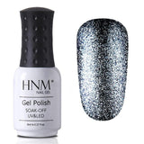 HNM 8ML Glitter Bling Nail Polish Soak Off Stamping Paint Nail Gelpolish Nail Art Vernis a Ongle Enamel Nagellak Lucky Lacquer