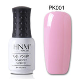 HNM 8ML Gray Series Winter Color UV Gel Nail Polish LED Lamp Gel Nail Polish Soak Off Hybrid Varnish Paint Stamping Top Base