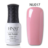 HNM 8ML Gray Series Winter Color UV Gel Nail Polish LED Lamp Gel Nail Polish Soak Off Hybrid Varnish Paint Stamping Top Base