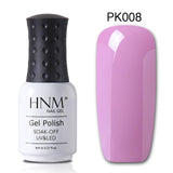 HNM 8ML Gray Series Winter Color UV Gel Nail Polish LED Lamp Gel Nail Polish Soak Off Hybrid Varnish Paint Stamping Top Base