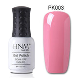 HNM 8ML Gray Series Winter Color UV Gel Nail Polish LED Lamp Gel Nail Polish Soak Off Hybrid Varnish Paint Stamping Top Base