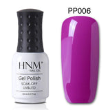 HNM 8ML Gray Series Winter Color UV Gel Nail Polish LED Lamp Gel Nail Polish Soak Off Hybrid Varnish Paint Stamping Top Base