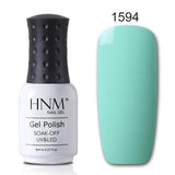 HNM 8ML Gray Series Winter Color UV Gel Nail Polish LED Lamp Gel Nail Polish Soak Off Hybrid Varnish Paint Stamping Top Base