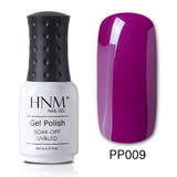 HNM 8ML Gray Series Winter Color UV Gel Nail Polish LED Lamp Gel Nail Polish Soak Off Hybrid Varnish Paint Stamping Top Base