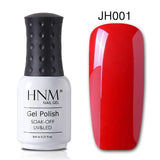 HNM 8ML Gray Series Winter Color UV Gel Nail Polish LED Lamp Gel Nail Polish Soak Off Hybrid Varnish Paint Stamping Top Base
