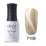 HNM 8ML Nail Polish Nail Art Paint Gellak Colorful Hybrid Varnish Soak Off Semi Permanent Stamping Enamel Nail Gelpolish Lucky