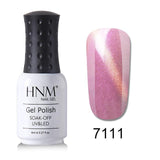 HNM 8ML Nail Polish Nail Art Paint Gellak Colorful Hybrid Varnish Soak Off Semi Permanent Stamping Enamel Nail Gelpolish Lucky