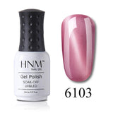 HNM 8ML Nail Polish Nail Art Paint Gellak Colorful Hybrid Varnish Soak Off Semi Permanent Stamping Enamel Nail Gelpolish Lucky