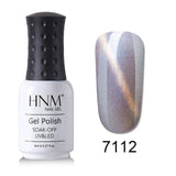 HNM 8ML Nail Polish Nail Art Paint Gellak Colorful Hybrid Varnish Soak Off Semi Permanent Stamping Enamel Nail Gelpolish Lucky