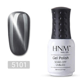 HNM 8ML Nail Polish Nail Art Paint Gellak Colorful Hybrid Varnish Soak Off Semi Permanent Stamping Enamel Nail Gelpolish Lucky