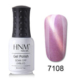 HNM 8ML Nail Polish Nail Art Paint Gellak Colorful Hybrid Varnish Soak Off Semi Permanent Stamping Enamel Nail Gelpolish Lucky