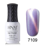 HNM 8ML Nail Polish Nail Art Paint Gellak Colorful Hybrid Varnish Soak Off Semi Permanent Stamping Enamel Nail Gelpolish Lucky