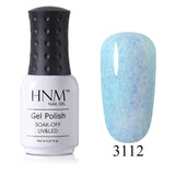 HNM 8ML Nail Polish Nail Art Paint Gellak Colorful Hybrid Varnish Soak Off Semi Permanent Stamping Enamel Nail Gelpolish Lucky