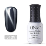 HNM 8ML Nail Polish Nail Art Paint Gellak Colorful Hybrid Varnish Soak Off Semi Permanent Stamping Enamel Nail Gelpolish Lucky