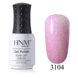 HNM 8ML Nail Polish Nail Art Paint Gellak Colorful Hybrid Varnish Soak Off Semi Permanent Stamping Enamel Nail Gelpolish Lucky