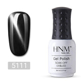 HNM 8ML Nail Polish Nail Art Paint Gellak Colorful Hybrid Varnish Soak Off Semi Permanent Stamping Enamel Nail Gelpolish Lucky