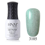 HNM 8ML Nail Polish Nail Art Paint Gellak Colorful Hybrid Varnish Soak Off Semi Permanent Stamping Enamel Nail Gelpolish Lucky