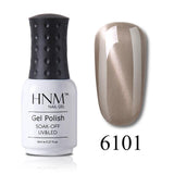 HNM 8ML Nail Polish Nail Art Paint Gellak Colorful Hybrid Varnish Soak Off Semi Permanent Stamping Enamel Nail Gelpolish Lucky