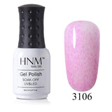 HNM 8ML Nail Polish Nail Art Paint Gellak Colorful Hybrid Varnish Soak Off Semi Permanent Stamping Enamel Nail Gelpolish Lucky