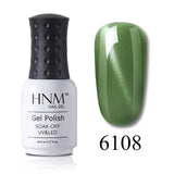 HNM 8ML Nail Polish Nail Art Paint Gellak Colorful Hybrid Varnish Soak Off Semi Permanent Stamping Enamel Nail Gelpolish Lucky
