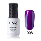 HNM 8ml Winter Grey Color Nail Polishes Nail Polish Stamping Semi Permanent Lucky Lacquer Gelpolish Hybrid Varnish Enamel