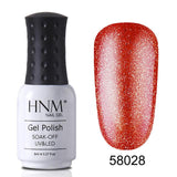 HNM Bling Platinum Nail Gel 8ML Glitter UV Gel Nail Polish LED Lamp Gel Lak Varnish Lacquer Semi Permanent Gelpolish Nail Primer