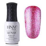 HNM Bling Platinum Nail Gel 8ML Glitter UV Gel Nail Polish LED Lamp Gel Lak Varnish Lacquer Semi Permanent Gelpolish Nail Primer