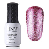 HNM Bling Platinum Nail Gel 8ML Glitter UV Gel Nail Polish LED Lamp Gel Lak Varnish Lacquer Semi Permanent Gelpolish Nail Primer