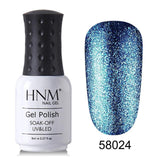 HNM Bling Platinum Nail Gel 8ML Glitter UV Gel Nail Polish LED Lamp Gel Lak Varnish Lacquer Semi Permanent Gelpolish Nail Primer