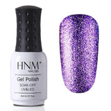 HNM Bling Platinum Nail Gel 8ML Glitter UV Gel Nail Polish LED Lamp Gel Lak Varnish Lacquer Semi Permanent Gelpolish Nail Primer