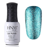 HNM Bling Platinum Nail Gel 8ML Glitter UV Gel Nail Polish LED Lamp Gel Lak Varnish Lacquer Semi Permanent Gelpolish Nail Primer