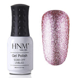 HNM Bling Platinum Nail Gel 8ML Glitter UV Gel Nail Polish LED Lamp Gel Lak Varnish Lacquer Semi Permanent Gelpolish Nail Primer