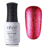 HNM Bling Platinum Nail Gel 8ML Glitter UV Gel Nail Polish LED Lamp Gel Lak Varnish Lacquer Semi Permanent Gelpolish Nail Primer