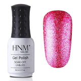 HNM Bling Platinum Nail Gel 8ML Glitter UV Gel Nail Polish LED Lamp Gel Lak Varnish Lacquer Semi Permanent Gelpolish Nail Primer