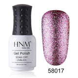 HNM Bling Platinum Nail Gel 8ML Glitter UV Gel Nail Polish LED Lamp Gel Lak Varnish Lacquer Semi Permanent Gelpolish Nail Primer