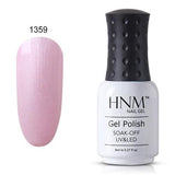 HNM Light Color 8ml Gel Nail Polish UV LED Nail Gel Varnish Nail Art Gellak Soak Off Semi Perment Nail Polish Gellak Paint Glue